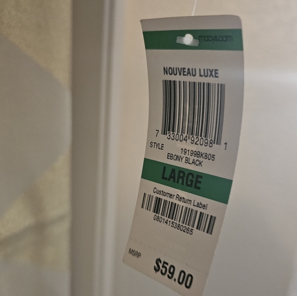 Sequined Black Jacket by Style & Co Size Large - Picture 7 of 9